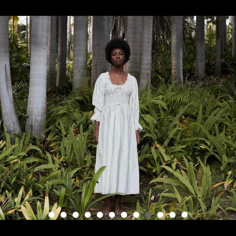 Doen Isolde Dress in Salt